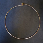 Polished Copper Neck Choker Wire +£1.98