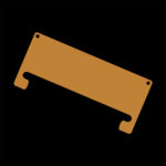 Custom Cut 3 mm MDF Backing for A4 Size Only (incl. tape) +£1.79