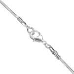 Silver Plate Snake Chain (18 inch) +£1.44